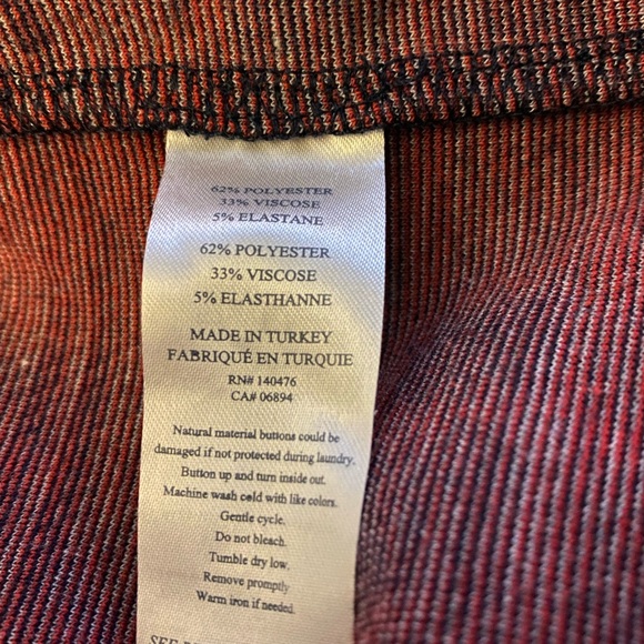 Mens Faherty Flannel Shirt XS - Picture 3 of 6